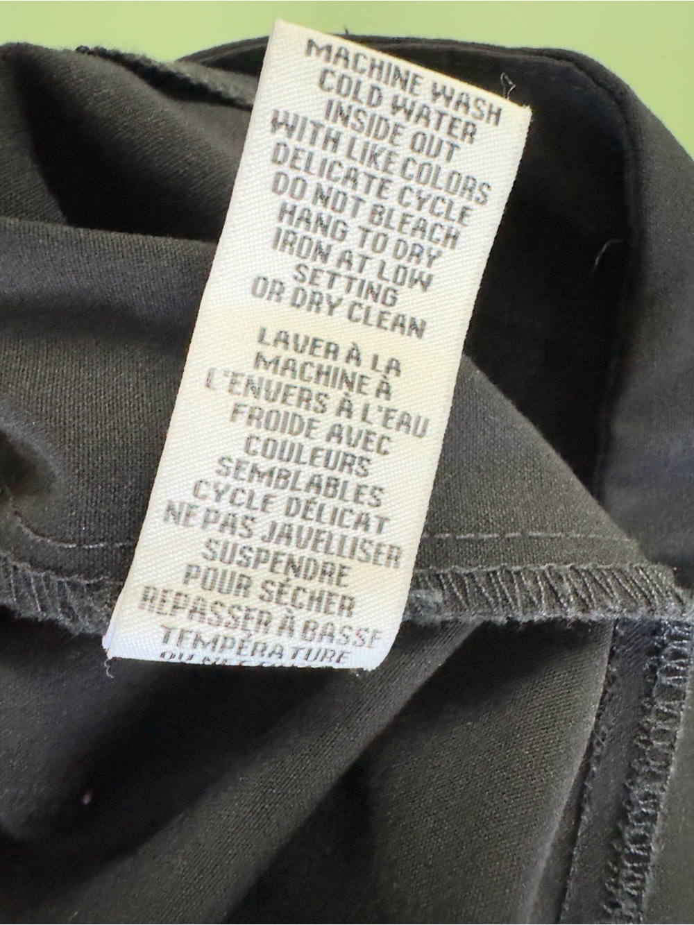 C by One Black Wide Leg Pull-On Career Pants Size M Elastic Back Waist - Picture 13 of 16